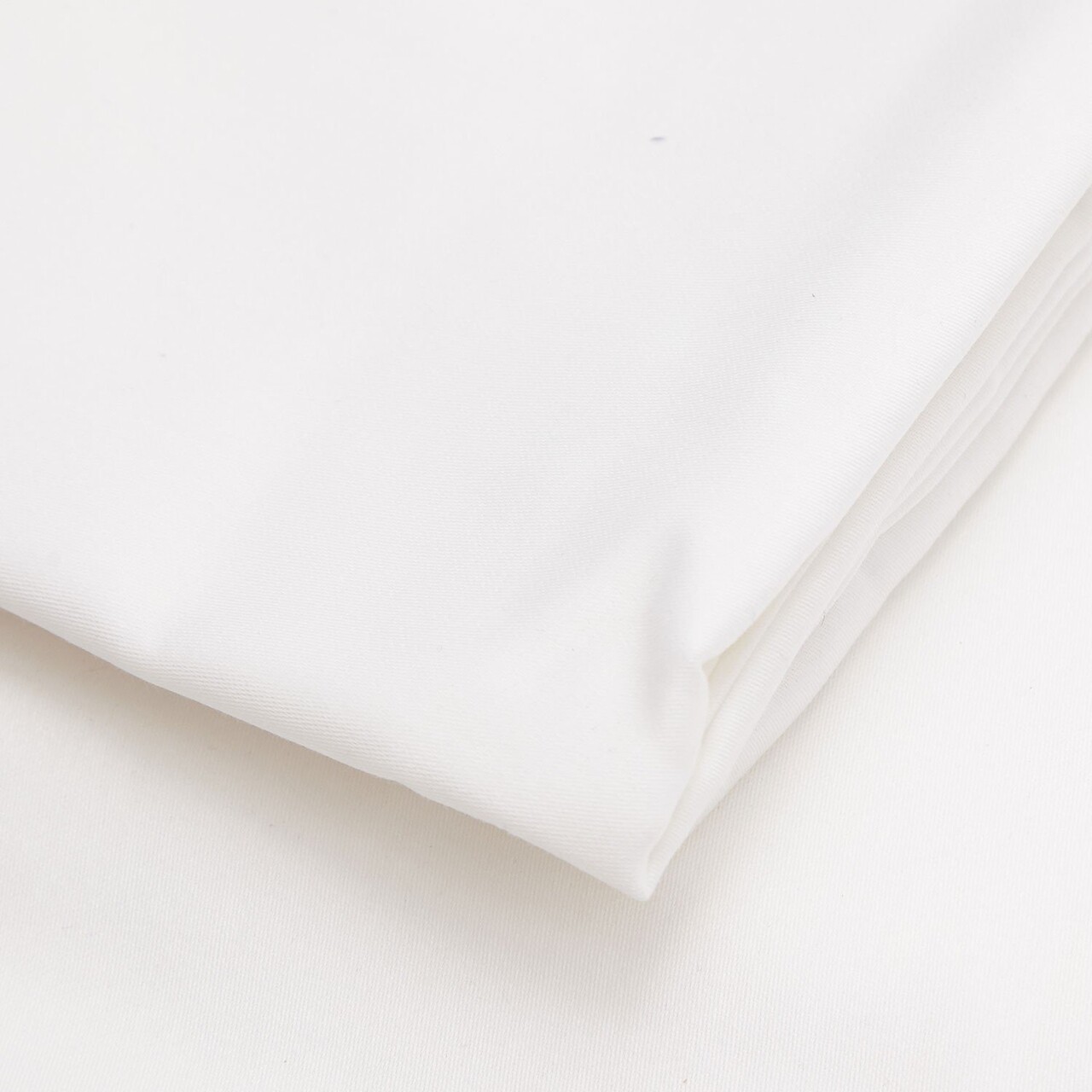 Cearceaf de pat cu elastic Satin Double (FR) (IT) (ES) DE), L'essentiel Maison, De White, Alb - imagine 4