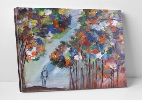 Tablou decorativ Franz, Modacanvas, 50×70 cm, canvas, multicolor 50x70