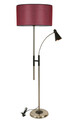 Lampadar, Luin, 534LUN4291, Metal, Rosu claret