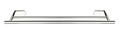 Suport pentru prosoape Orea, Wenko, 60x12x4.5 cm, inox, argintiu lucios
