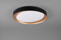 Plafoniera Zeta, RL, 48.5x7 cm, 24W, 1x SMD, plastic, negru