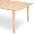 Masa dreptunghiulara, Salsa, L.220 l.100 H.76 cm, lemn teak, natur