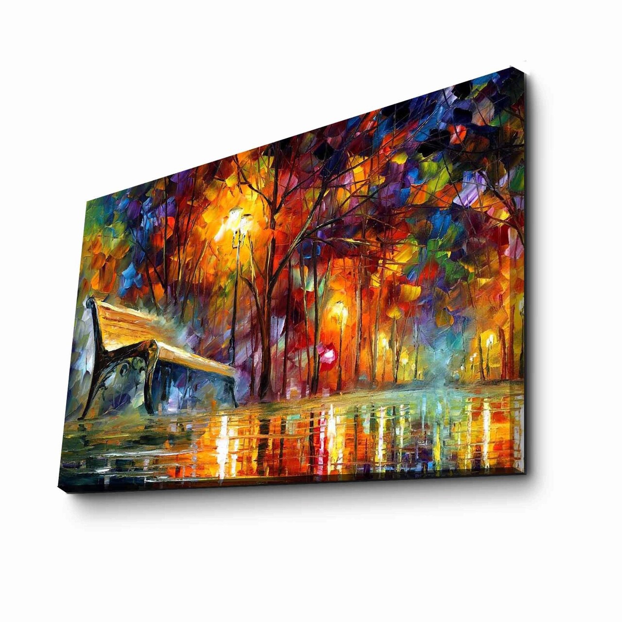 Tablou decorativ, FAMOUSART-082, Canvas, Dimensiune: 45 x 70 cm, Multicolor - 2 | YEO