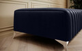 Bancheta, ELTAP, PU-LAU-79MO, Laurence, 132x64x36 cm, poliester, bleumarin
