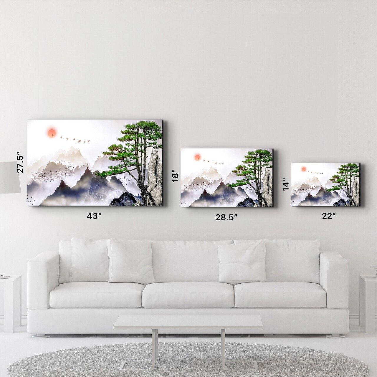Tablou decorativ, CAM-1019, Dimensiune: 35 x 55 cm, Multicolor — imaginea 6