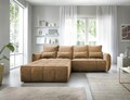 Coltar extensibil stanga 4 locuri ELTAP, LT-45TOS, Campo, 265x196x88 cm, lemn/poliester, mustar