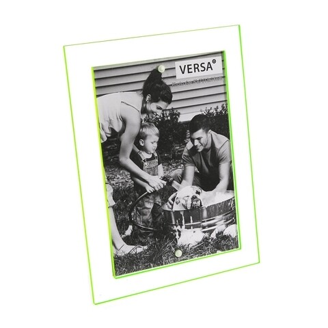 Rama foto Lexie, Versa, 13×18 cm, acril, verde mezoni.ro