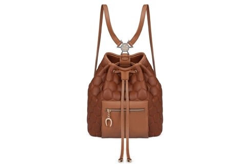 Rucsac Beverly Hills Polo Club, 711, piele ecologica, maro