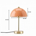 Lampa de masa, L'essentiel Maison, 780SGN4848, Somon / Aur