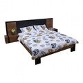 Lenjerie de pat dubla Leaves King size, Heinner Home, 4 piese, 220 x 240 cm, bumbac, multicolora