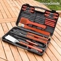 Servieta pentru gratare InnovaGoods, 18 piese, 40x27x6 cm