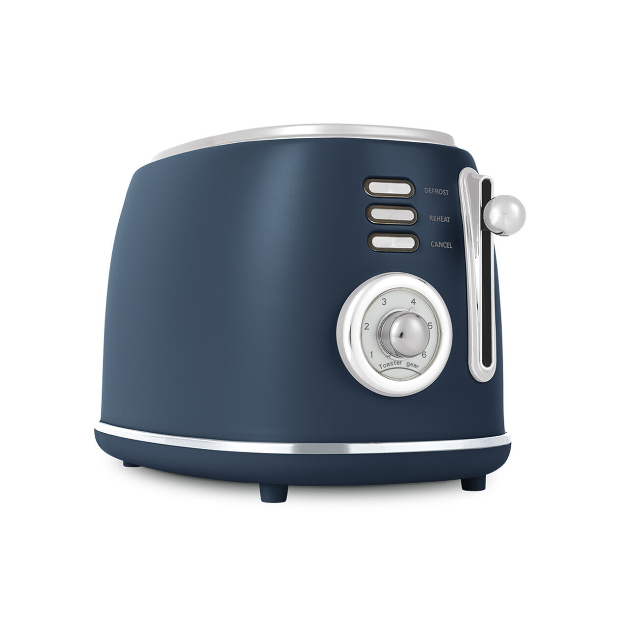 Prajitor de paine Berlinger Haus, Deep Sea, 850W, metal/aluminiu, albastru mat - imagine 8
