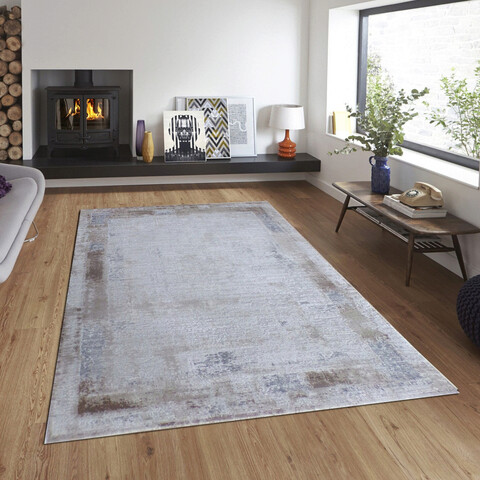 Covor, 9302, 160x230 cm, 30% poliester/70% polipropilena, maro