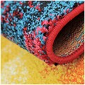 Covor Saida, Decorino, 67x120 cm, polipropilena, multicolor