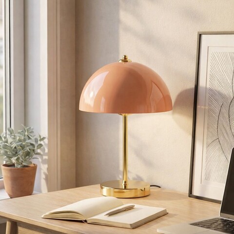 Lampa de masa, L'essentiel Maison, 780SGN4848, Somon / Aur