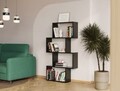 Raft de perete ELTAP, Egurro, 80x20x144 cm, PAL/PVC, negru