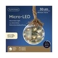 Decoratiune luminoasa Ball, Lumineo, 14x80 cm, 30 LED-uri