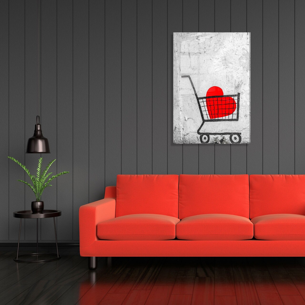 Tablou decorativ, UV-590, Dimensiune: 45 x 65 cm, Multicolor - view 2