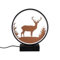 Lampa de masa, Shadow, 526SHD1137, Metal, Negru/Cupru