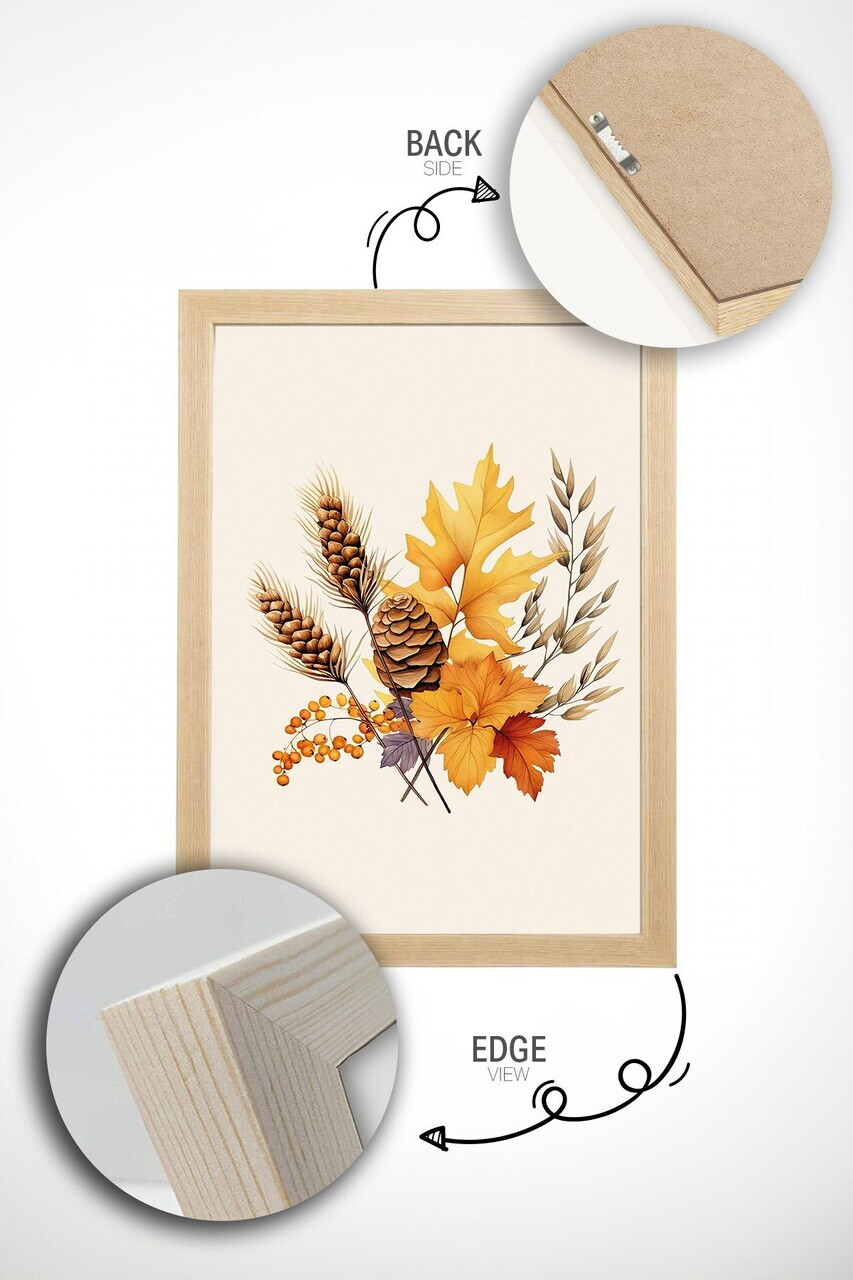 Tablou decorativ, Arthllwnmodel70-5070, MDF, Multicolor — imaginea 4