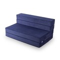 Canapea extensibila 2 locuri, Salida, 363SLD1133, Textil, Albastru