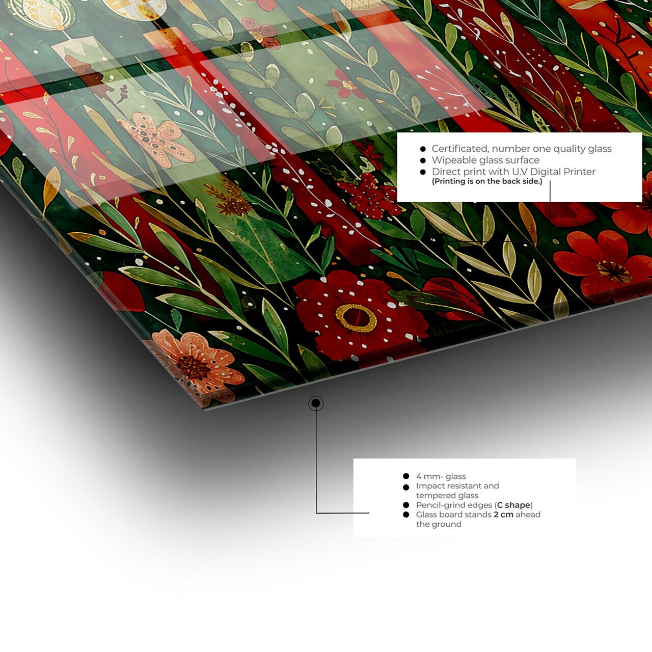 Tablou decorativ, CAM12357, 50 x 70 cm, Multicolor — imaginea 3