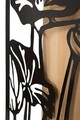 Decoratiune de perete Lotus, Mauro Ferretti, 60x90 cm, fier/MDF, negru/maro
