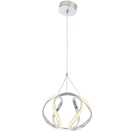 Lustra krom, 1636/30 kr, squid lighting, 30x30x35 cm, 50w, crom