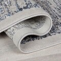 Covor Trace Blue, Flair Rugs, 80x150 cm, polipropilena/poliester, albastru