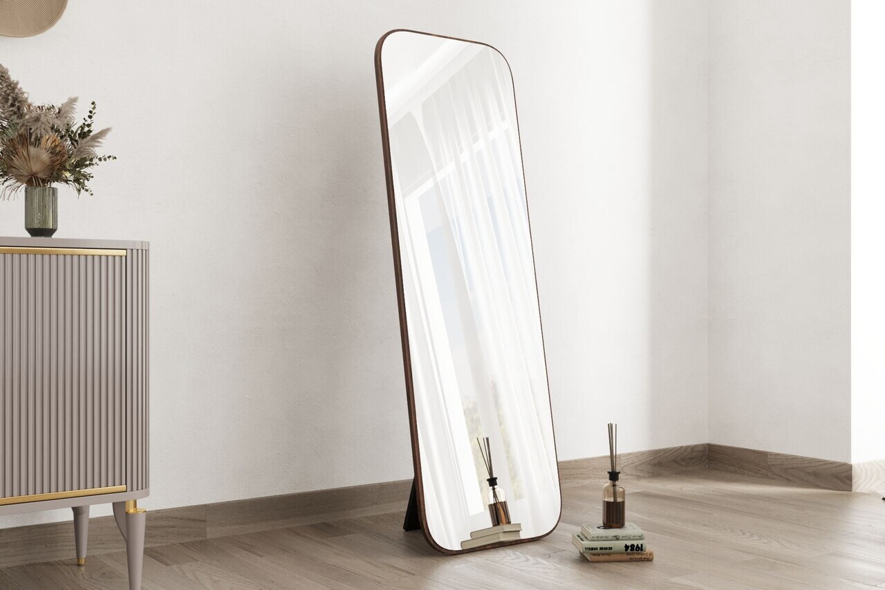 Oglinda Cheval, Hanah Home, Adel, 60x160x2.2 cm, Maro — imaginea 2