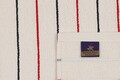 Set 4 prosoape 407, Beverly Hills Polo Club, 50x90 cm, bumbac, albastru/alb/rosu/gri