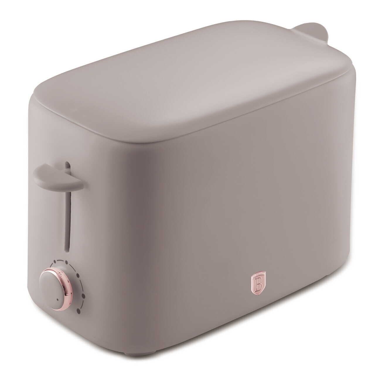 Prajitor de paine cu capac Berlinger Haus, Taupe, 750W, inox, taupe mat - imagine 5