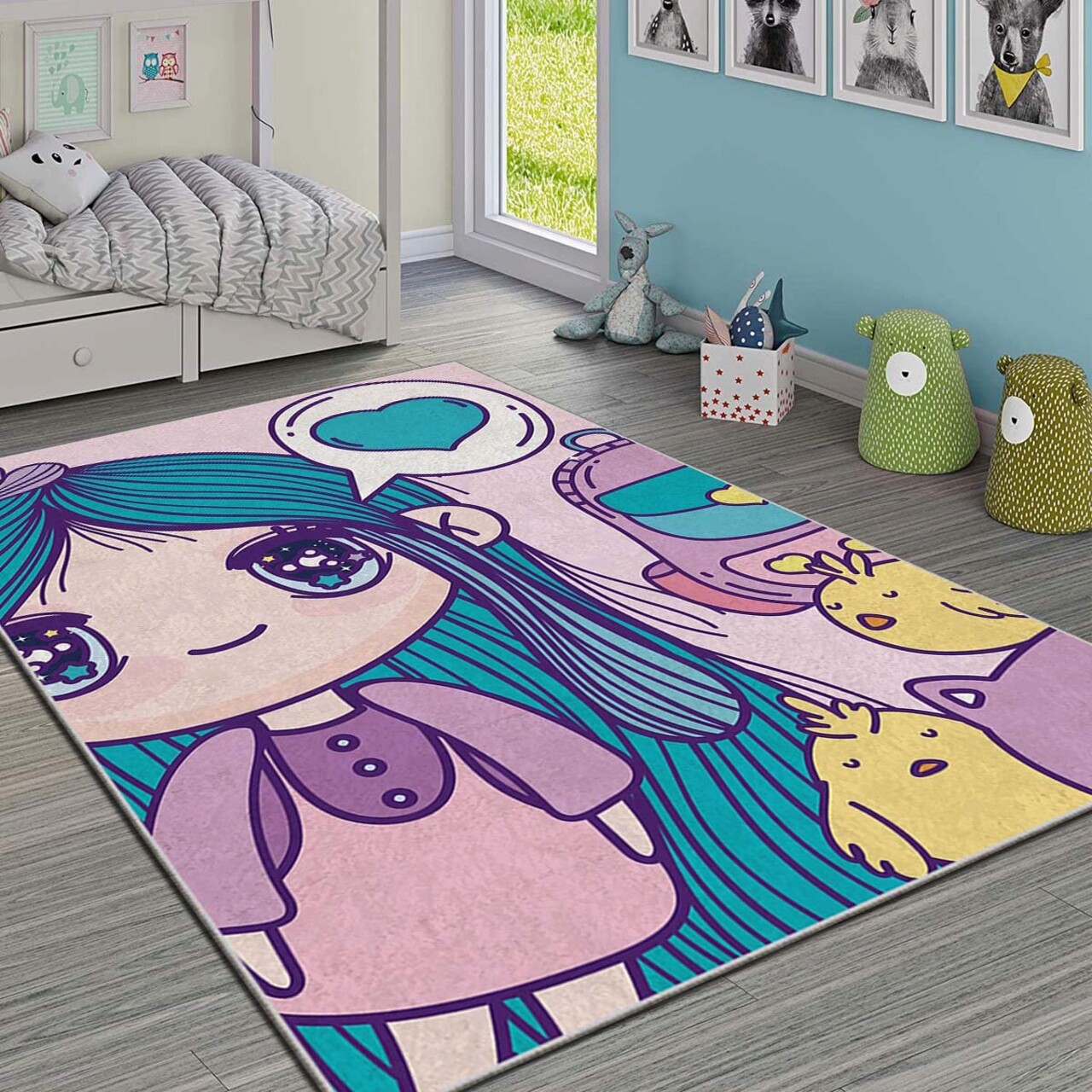 Covor HMI KDC-102 120x180 cm Poliester Multicolor