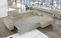 Coltar extensibil dreapta 4 locuri ELTAP, Armd-367, Armando, 289x203x85 cm, lemn/poliester, bej deschis