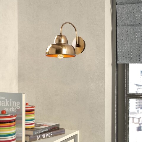 Aplica de perete, Berceste – 180VINTAGE-A, Sheen, 20 x 27 x 24 cm, 1 x E27, 40W, auriu mezoni.ro