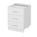 Dulap pentru bucatarie, Hanah Home, Minar, 60x87x58 cm, Alb