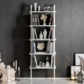 Corp biblioteca, Hadley, Piante, 60x174x22 cm, Alb