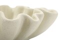 Vas decorativ Stons, Mauro Ferretti, 31x9 cm, polirasina, crem