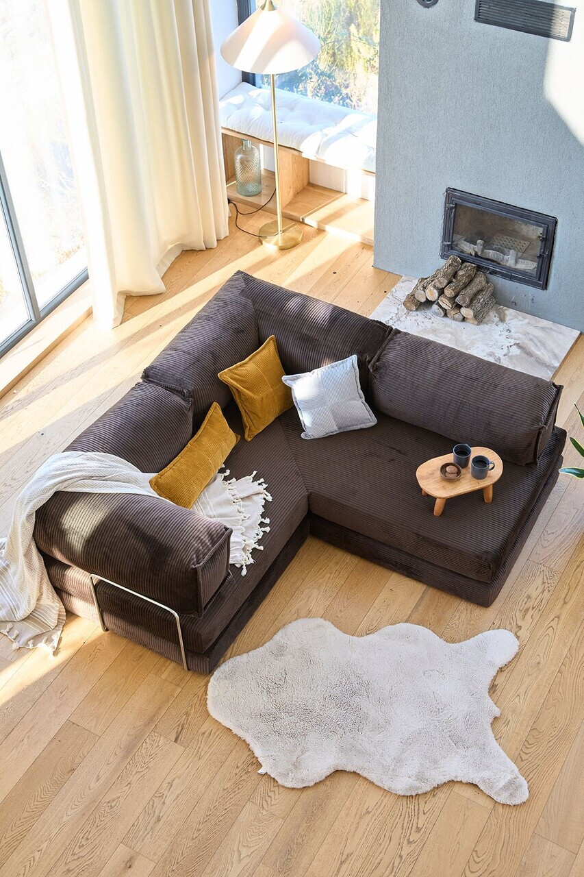 Coltar, Atelier del Sofa, 118FVL1408, Tesatura plus reiata, Maro - view 4
