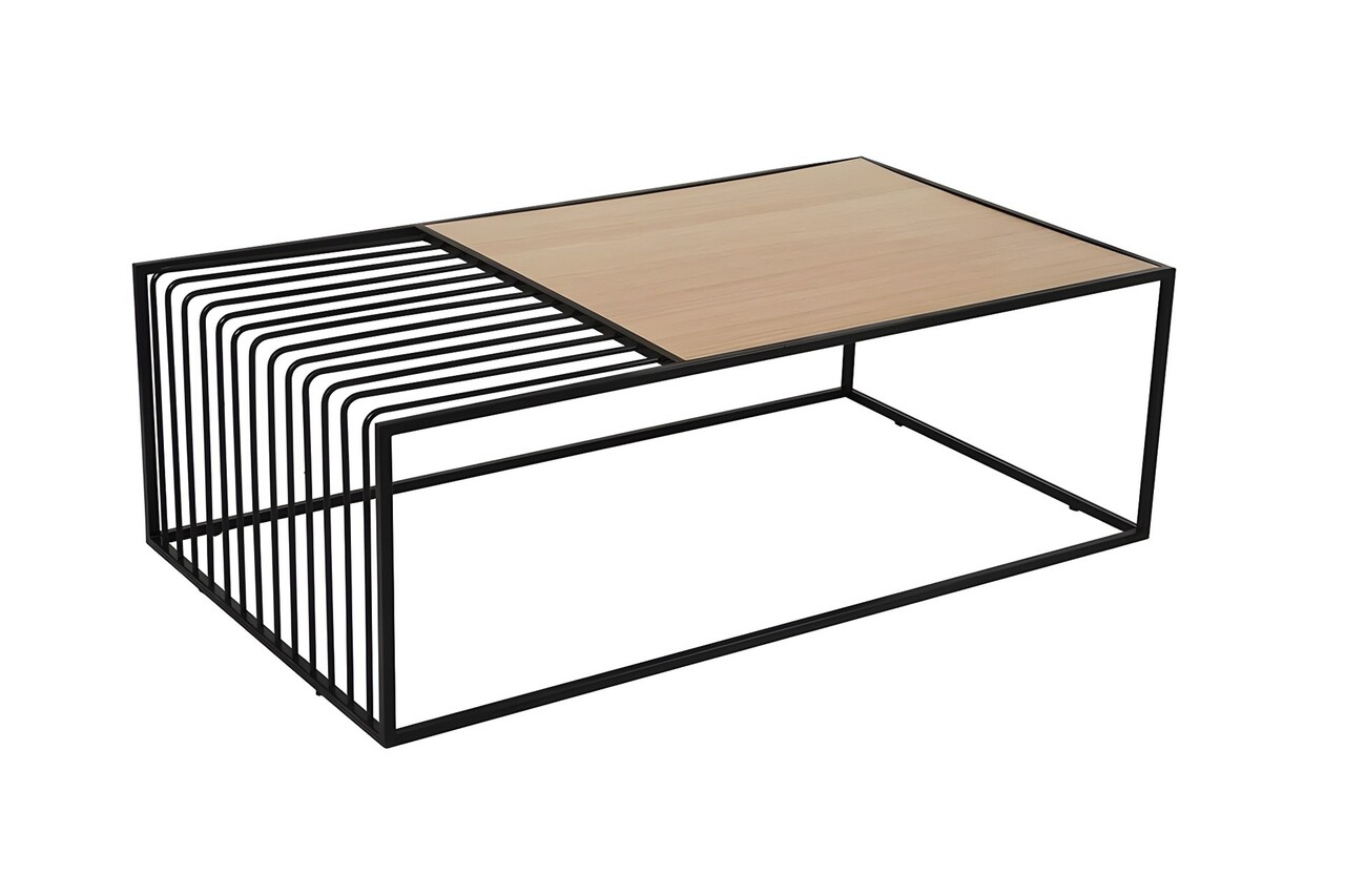 Masuta de cafea, Howard, Riley, 120x40x40 cm, MDF , Maro - 2 | YEO