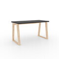 Birou ADRK, Iwo, 135x65x75.2 cm, PAL laminat, grafit/artisan