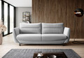 Canapea extensibila 4 locuri ELTAP, SO-SIL-04SO, Silva, 236x95x90 cm, lemn/poliester, gri deschis