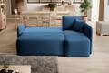 Coltar extensibil dreapta 3 locuri ELTAP, Hadson, 206x150x89 cm, lemn/poliester, albastru inchis