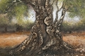 Tablou decorativ Olive Oil Painting -C, Mauro Ferretti, 120x80 cm, canvas/lemn de pin, multicolor