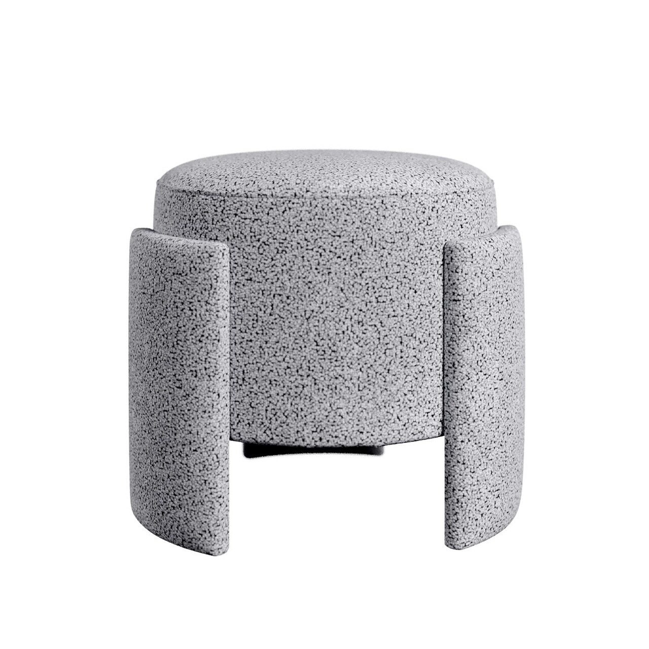 Taburet, Atelier del Sofa, 774BNT1103, 28 Spumă gri DNS/14 Spumă albă DNS, Gri - view 8
