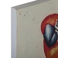 Tablou decorativ Parrot, Versa, 80 x 80 cm, canvas