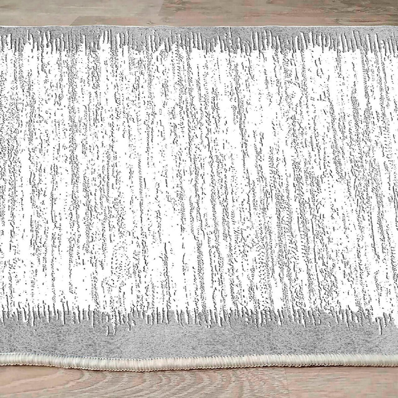 Covor, Woosonıl076, 120x180 cm, Crem / Gri — imaginea 6