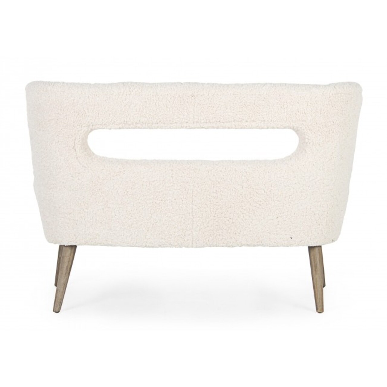 Canapea pentru gradina 2 locuri, Ines, Bizzotto, 115x68x78 cm, lemn de pin/poliester - 2 | YEO