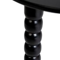 Masuta de cafea Cast, Homla, 50x50 cm, lemn, negru