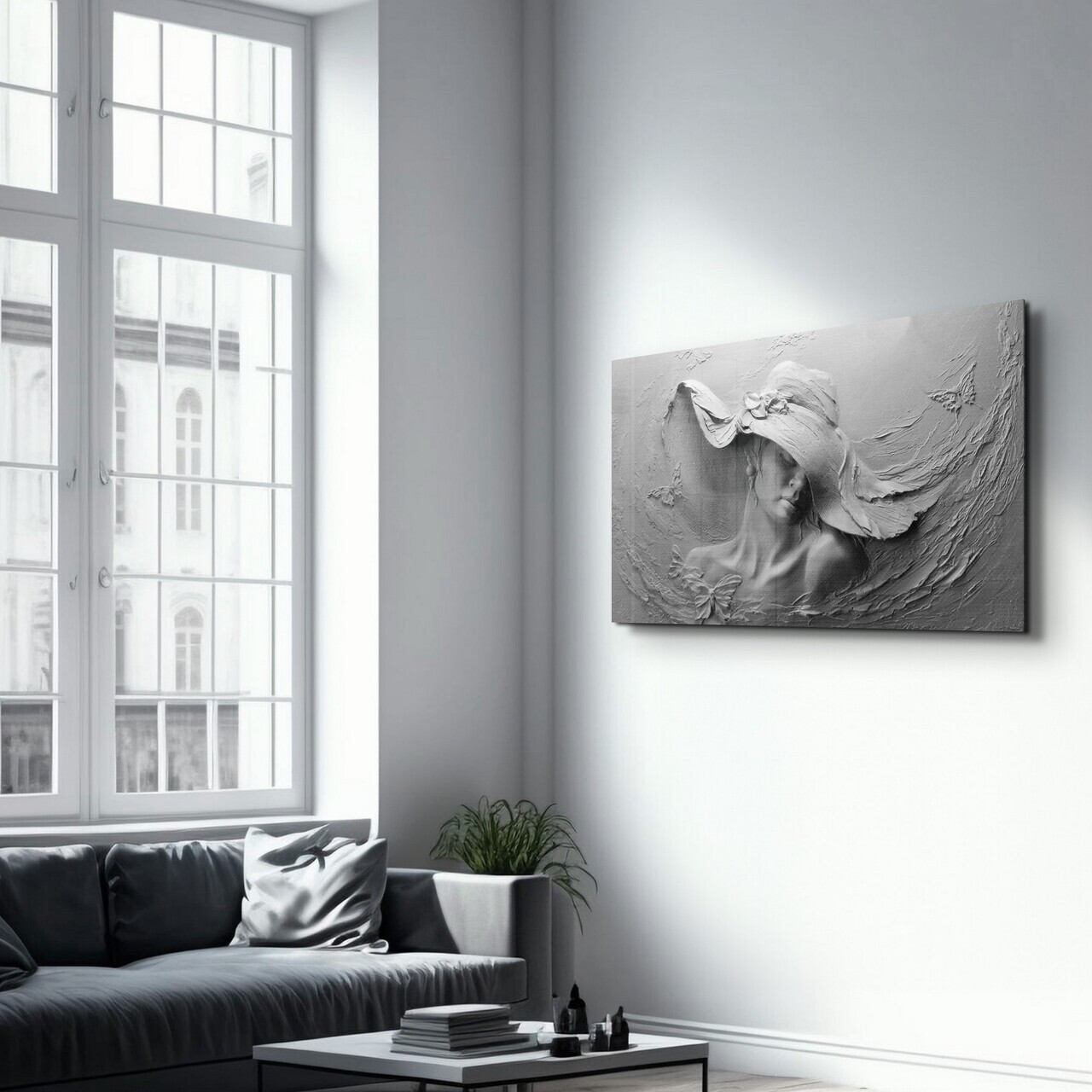Tablou decorativ, CAM-5087, Dimensiuni: 70 x 110 cm, Multicolor — imaginea 4
